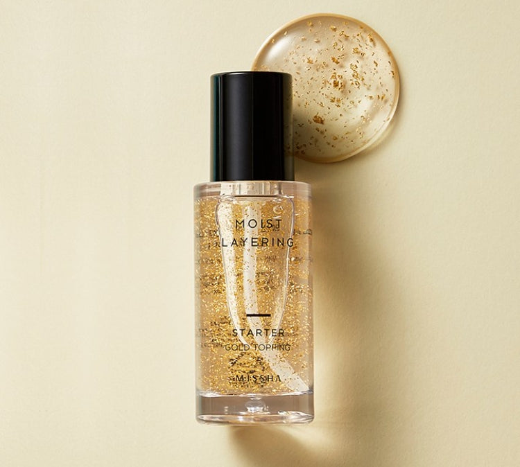 2 x MISSHA Moist Layering Starter (Gold Topping) 30ml from Korea by MISSHA