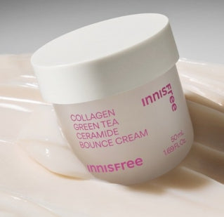 innisfree Collagen Green Tea Ceramide Bounce Cream 50ml from Korea