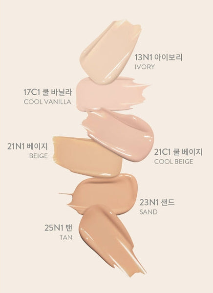 LANEIGE Neo Cushion Glow Main + Refill Set (2 Items) #13 #17 #21 #23 #25 from Korea