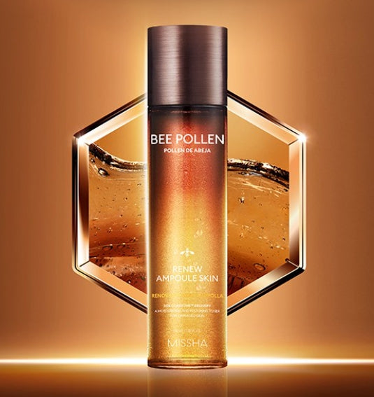 2 x MISSHA Bee Pollen Renew Ampoule Skin 150ml from Korea by MISSHA