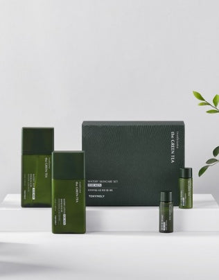 [MEN] TONYMOLY The Green Tea Truebiome Watery For Men Set (4 Items) from Korea