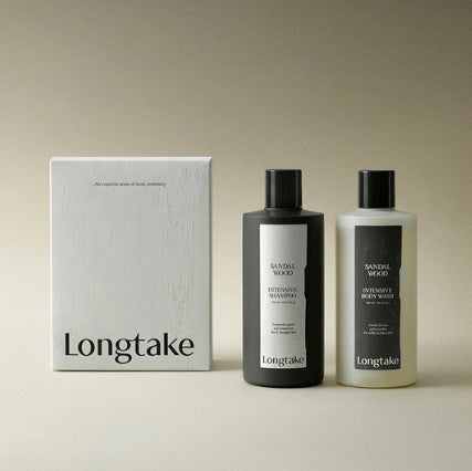 LONGTAKE Sandalwood Shampoo + Body Wash Set (2 Items) from Korea