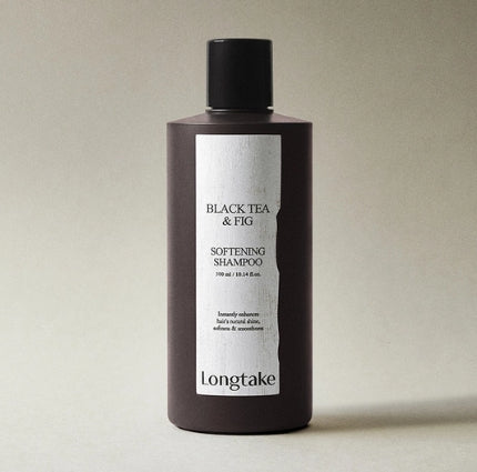 2 x LONGTAKE Black Tea & Fig Softening Shampoo 300ml from Korea