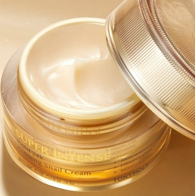 2 x TONYMOLY Super Intense Gold 24K Gingseng Snail Cream 50ml from Korea