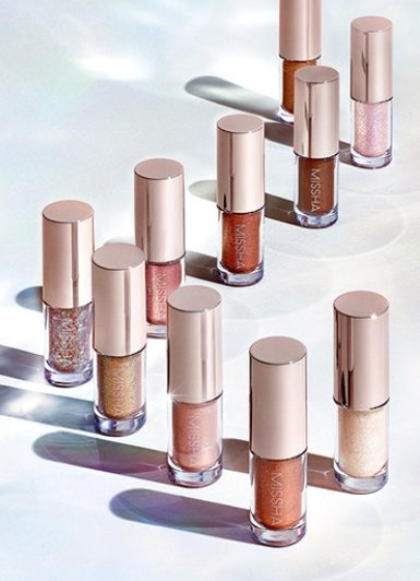 2 x MISSHA Glitter Prism Liquid Shine Eyeshadow 3g, 2 Colours from Korea by MISSHA