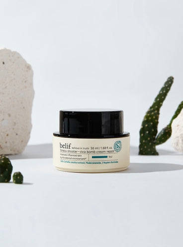 belif Stress Shooter-Cica bomb Cream Repair 50ml from Korea by belif