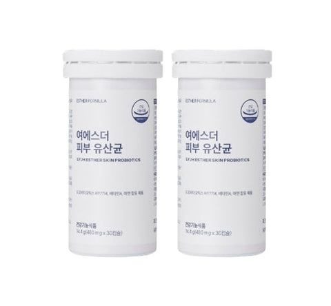 2 x ESTHER FORMULA Skin Probiotics, 30 Capsules (30-day supply) from Korea