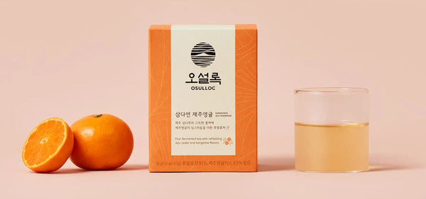 OSULLOC Samdayeon Jeju Tangerine Tea, 1 Box 10ea, from Korea_KT