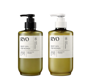 Ryo ROOT:GEN for Women Root Volumizing Hair Loss Care Shampoo 353ml + Ryo ROOT:GEN for Women Root Volumizing Hair Loss Care Treatment 353ml from Korea_H