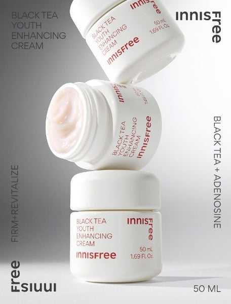 innisfree Black Tea Youth Enhancing Cream 50ml from Korea