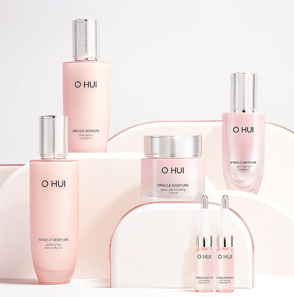 O HUI Miracle Moisture Pink Essence 50ml from Korea