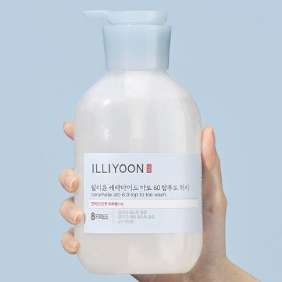 ILLIYOON Ceramide Ato 6.0 Top To Toe Wash 500ml from Korea