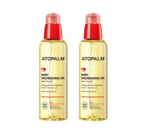 2 x ATOPALM Baby Nourishing Oil 100ml from Korea