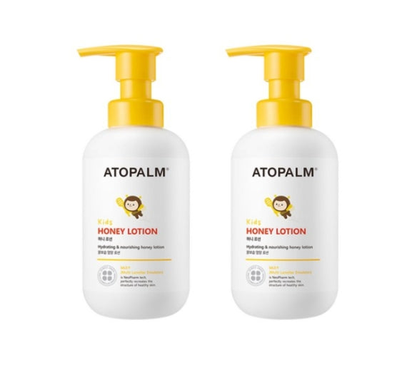 2 x ATOPALM Kids Honey Lotion 300ml from Korea