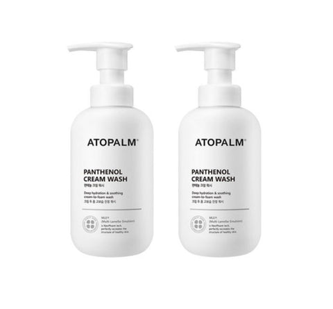 2 x ATOPALM Panthenol Cream Wash 300ml from Korea