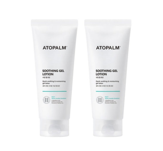 2 x ATOPALM Soothing Gel Lotion 200ml from Korea