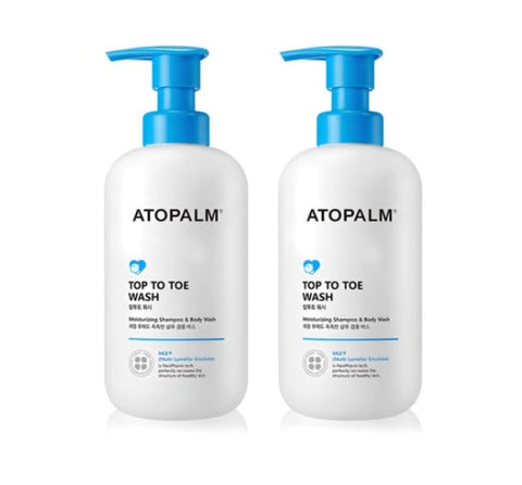 2 x ATOPALM Top To Toe All-in-One Wash 460ml from Korea