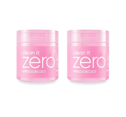 2 x BANILA CO Clean it Zero Pink Moisture Toner Pad 235ml (70ea) from Korea