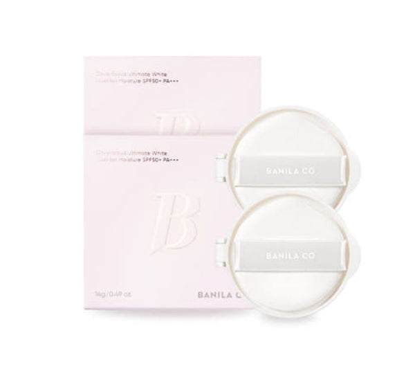 2 x BANILA CO Covericious Ultimate White Cushion Moisture Refill 14g, SPF50+ PA+++, 5 Colours from Korea