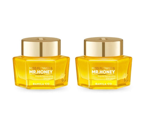 2 x BANILA CO Miss Flower & Mr. Honey Propolis Rejuvenating Eye Cream 20ml from Korea