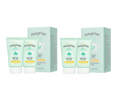 2 x ETUDE Sunprise Mild Watery Light Set (50g X 2ea) from Korea