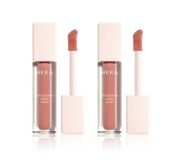 2 x HERA Reflection Liquid Blush 7.5g, 7 Colours + Samples(1 Items) from Korea