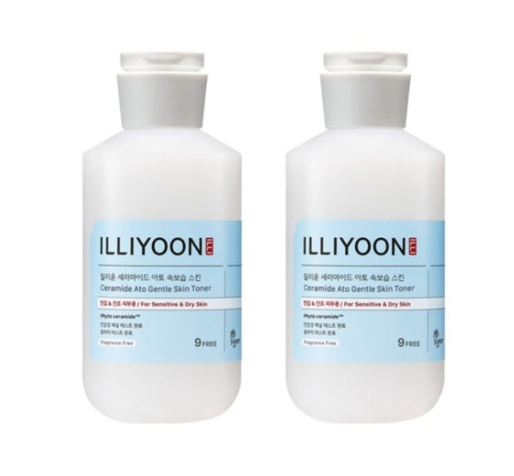2 x ILLIYOON Ceramide Ato Gentle Skin Toner 250ml from Korea