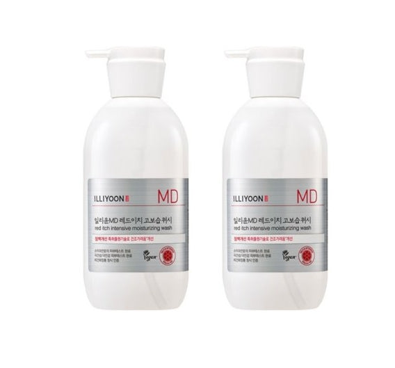 2 x ILLIYOON Red Itch Intensive Moisturizing Wash 470g from Korea