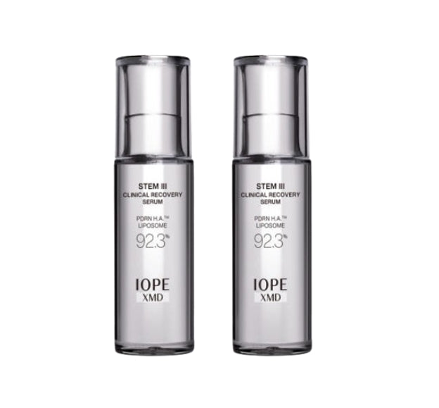2 x IOPE XMD Stem III Clinical Recovery Serum 30 ml + Samples(4 Items) from Korea
