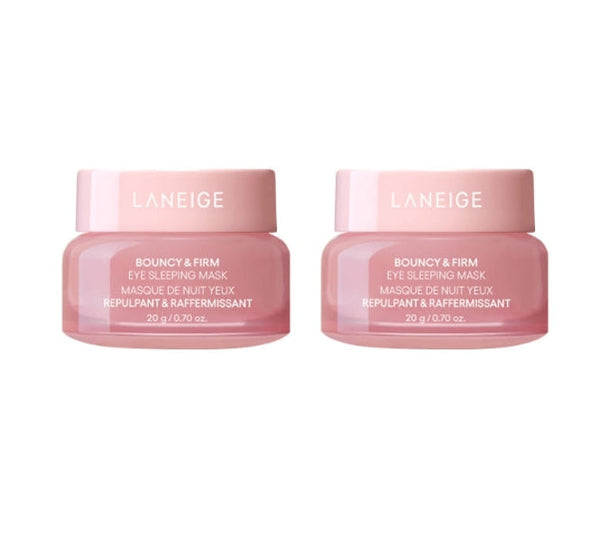 2 x LANEIGE Bouncy & Firm Eye Sleeping Mask 20g from Korea + Samples(3 Items) by LANEIGE