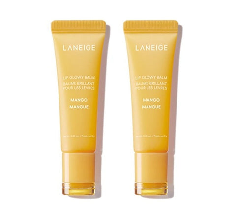 2 x LANEIGE Lip Glowy Balm Mango 10g