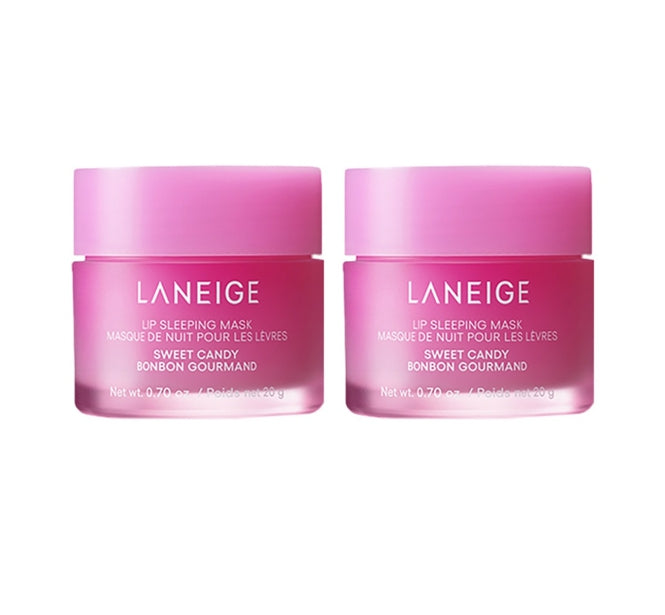 2 x LANEIGE Lip Sleeping Mask EX Sweet Candy 20g