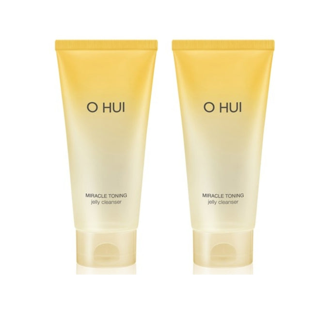 2 x OHUI Miracle Toning Jelly Cleanser 180ml from Korea
