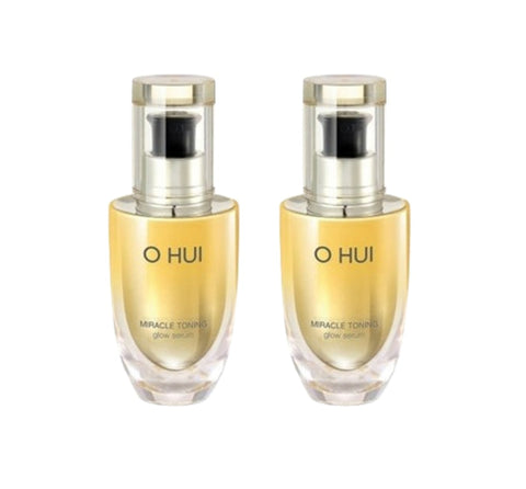 2 x OHUI Miracle Toning Glow Serum 20ml – Brightening Face Serum from Korea