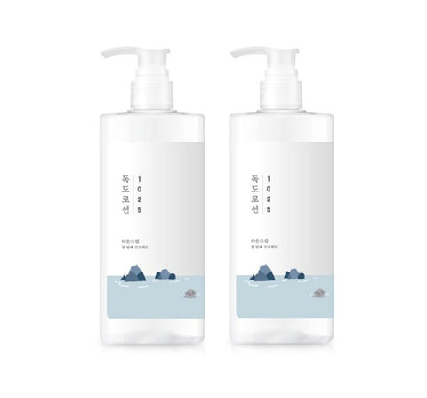 2 x ROUND LAB 1025 Dokdo Lotion 400ml
