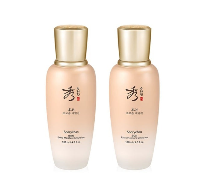 2 x Sooryehan Bon Ultra Moisture Emulsion 130ml from Korea