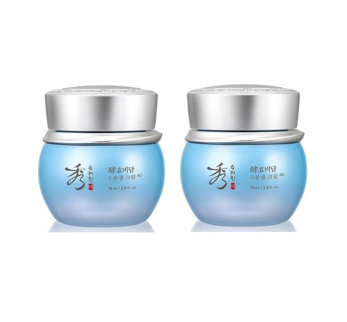 2 x Sooryehan HYOBIDAM Deep Hydration Cream 75ml from Korea