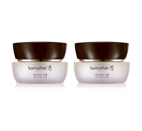 2 x Sooryehan MICRO Ginseng Core Lift Cream 30ml from Korea