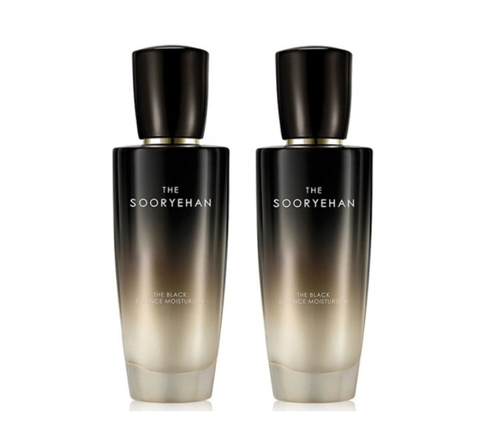 2 x Sooryehan The Black Essence Moisturizer 130ml from Korea