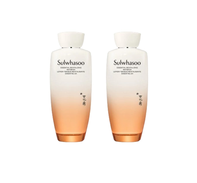 Sulwhasoo Essential Revitalizing Water with Korean herbs for hydrating, soothing, and prepping the skin