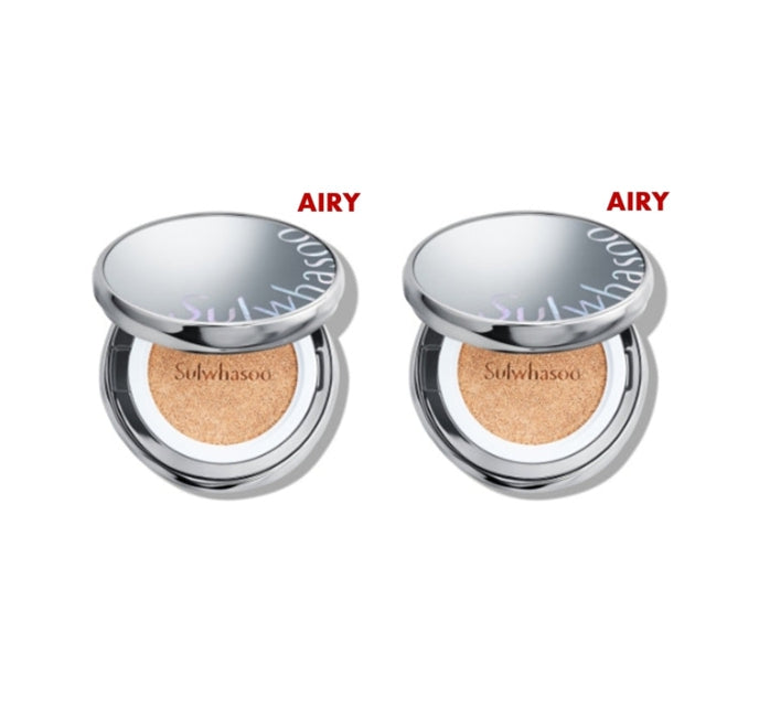 Sulwhasoo Perfecting Cushion AIRY for lightweight, radiant coverage with SPF and breathable hydration