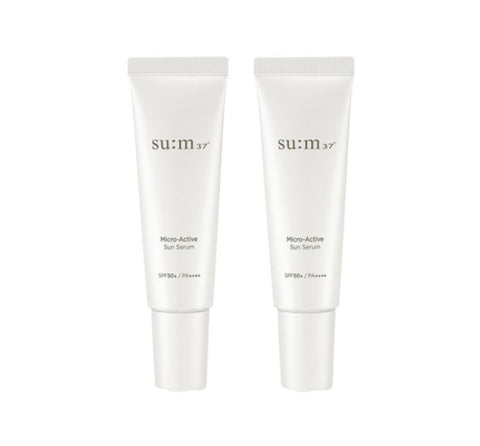 2 x Su:m37 Micro-Active Sun Serum 50ml, SPF50+/PA+++ from Korea