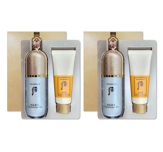 2 x The History of Whoo Gongjinhyang:Mi Essential Primer Base Set (2 Items) July 2025 from Korea