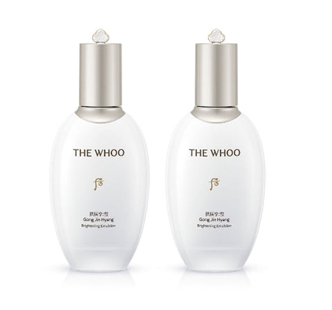 2 x The History of Whoo Gongjinhyang:Seol Brightening Emulsion 110ml from Korea