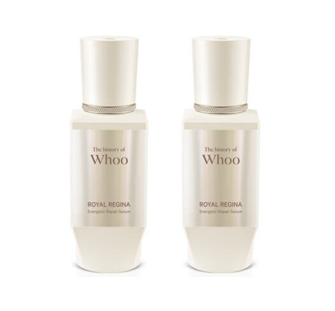 The History of Whoo Royal Regina Energetic Repair Serum bottle for anti-aging and skin revitalization