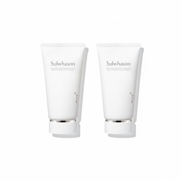 2 x Sulwhasoo The Ultimate S Enriched Cleansing Foam 150g + Samples(2 Items) from Korea
