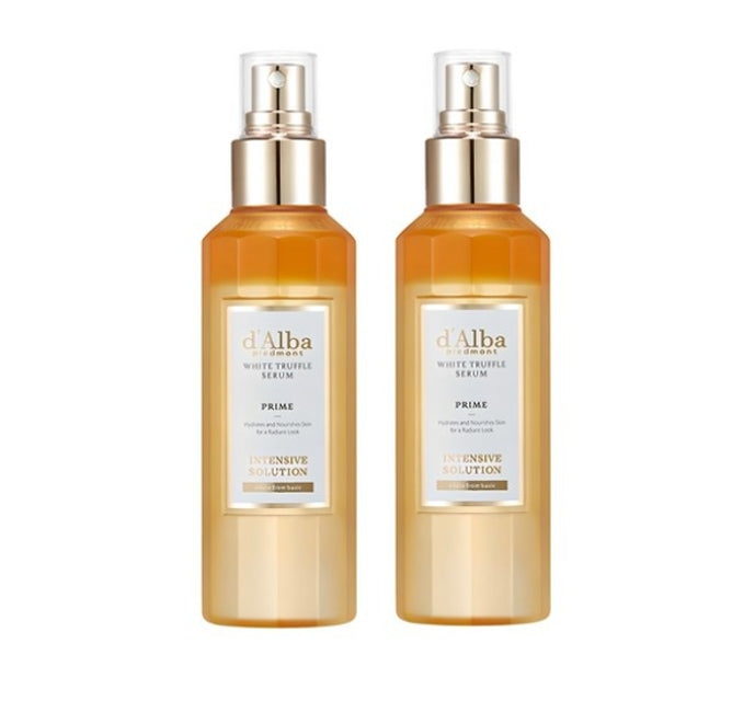 2 x d'Alba White Truffle Prime Intensive Serum 150ml