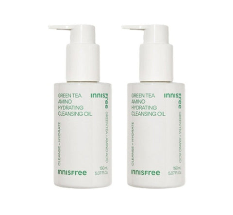 2 x innisfree Green Tea Amino Hydrating Cleansing Oil 150ml from Korea, 2 x innisfree Green Tea Amino Hydrating Cleansing Oil 150ml from Korea_1