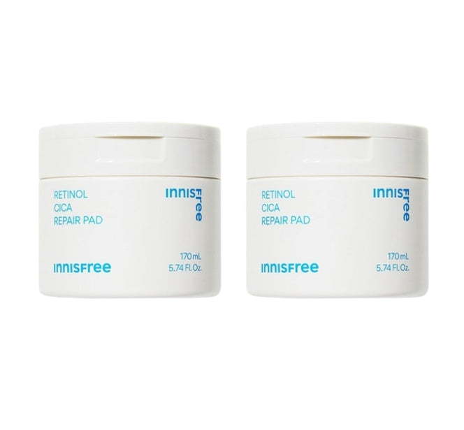 2 x innisfree Retinol CICA Rapair Pad 170ml from Korea, 2 x innisfree Retinol CICA Rapair Pad 170ml from Korea_1