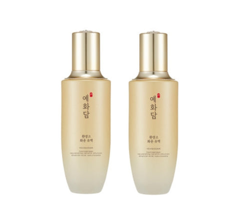 2 x THE FACE SHOP Yehwadam Hwansaenggo Rejuvenating Radiance Emulsion 140ml from Korea